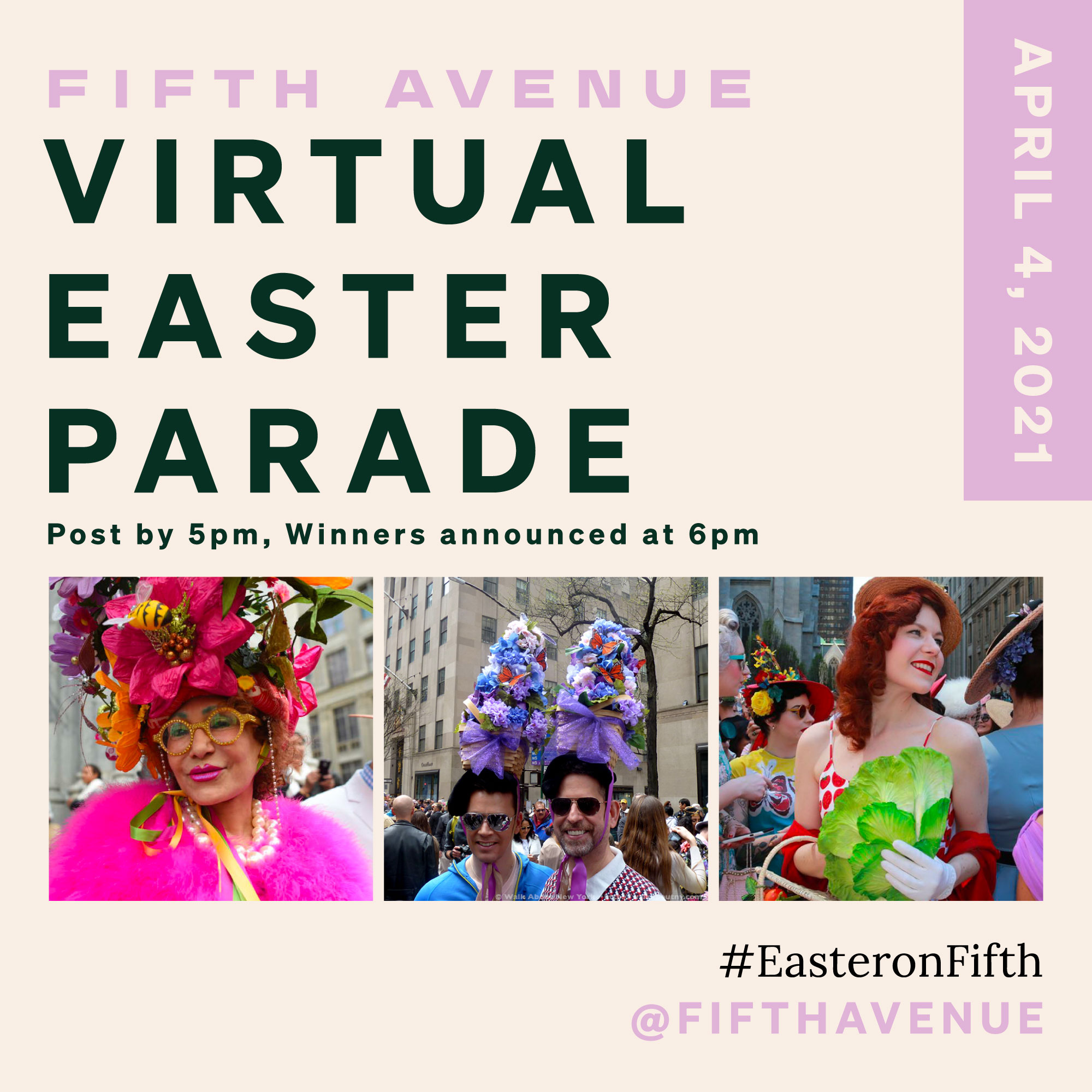 You’re Invited! Fifth Avenue’s Virtual Easter Parade