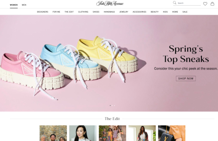 Saks.com To Test a Marketplace, Investments Ahead