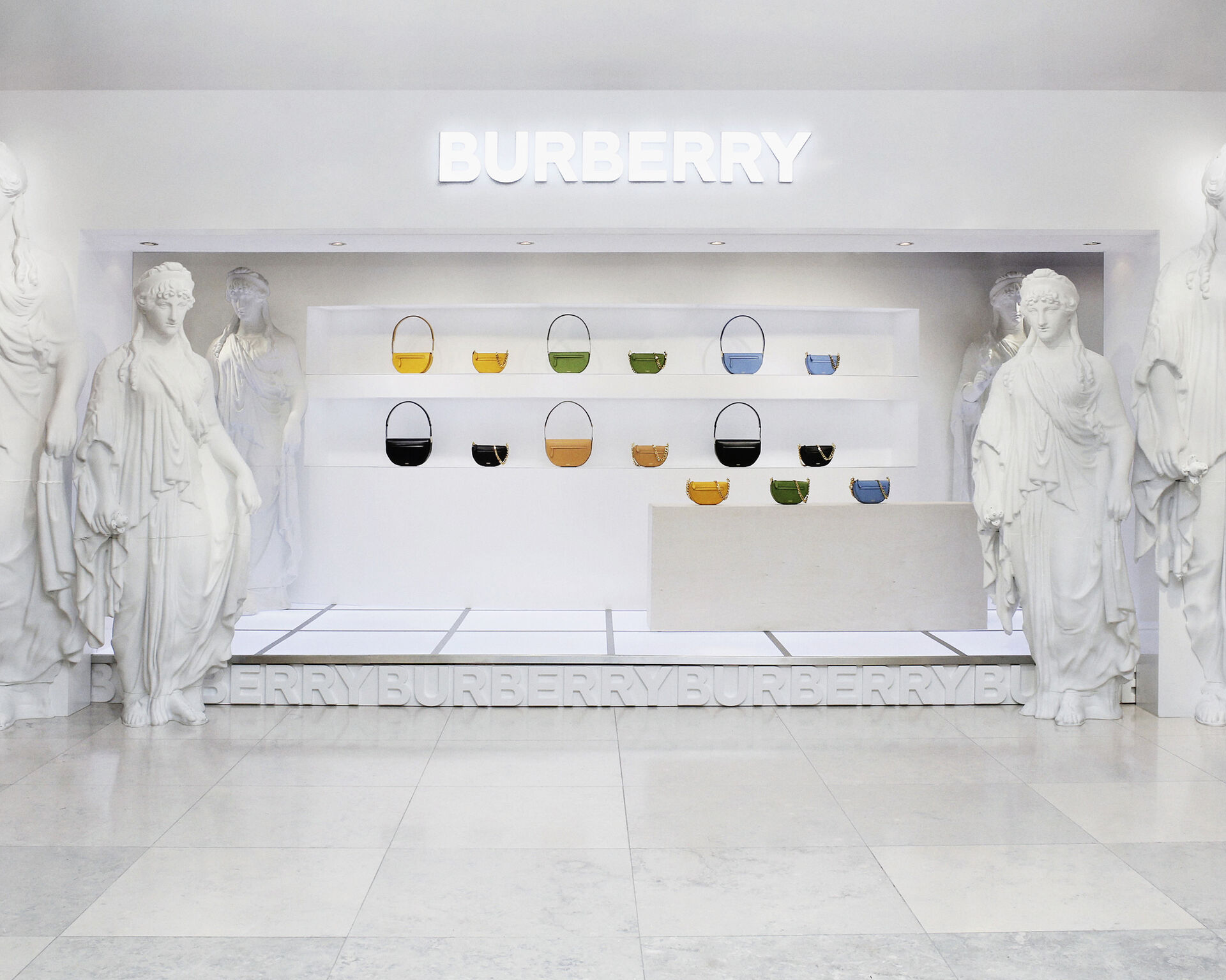 BURBERRY LAUNCHES THE WORLD OF OLYMPIA POP-UP IN HARRODS