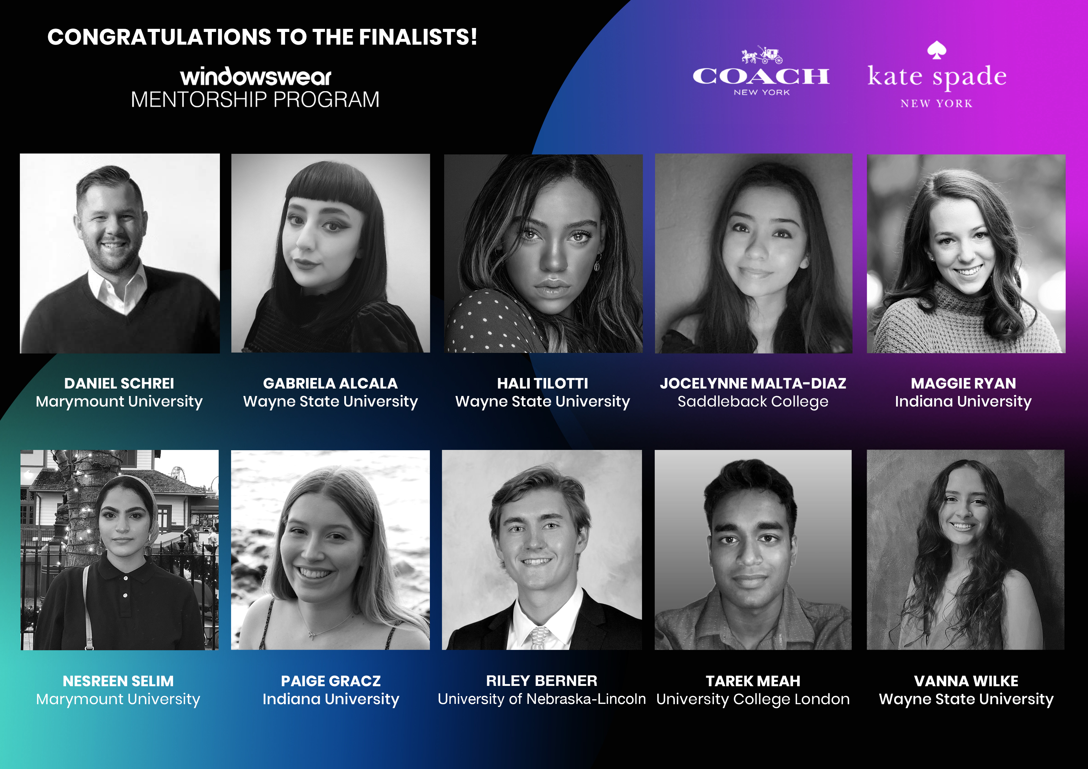 WindowsWear Mentorship Program With Coach & Kate Spade: Meet The Winners!