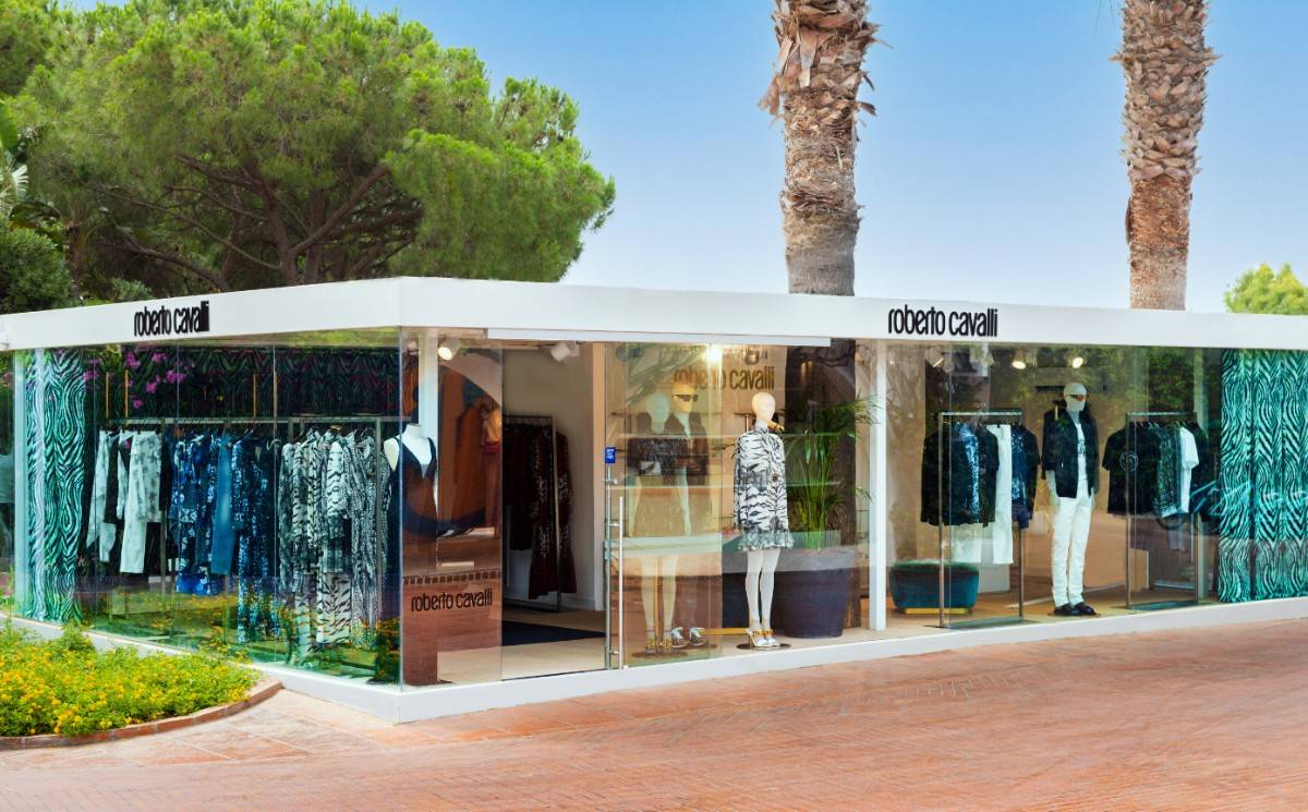 Roberto Cavalli opens pop-up boutique in Sardinia