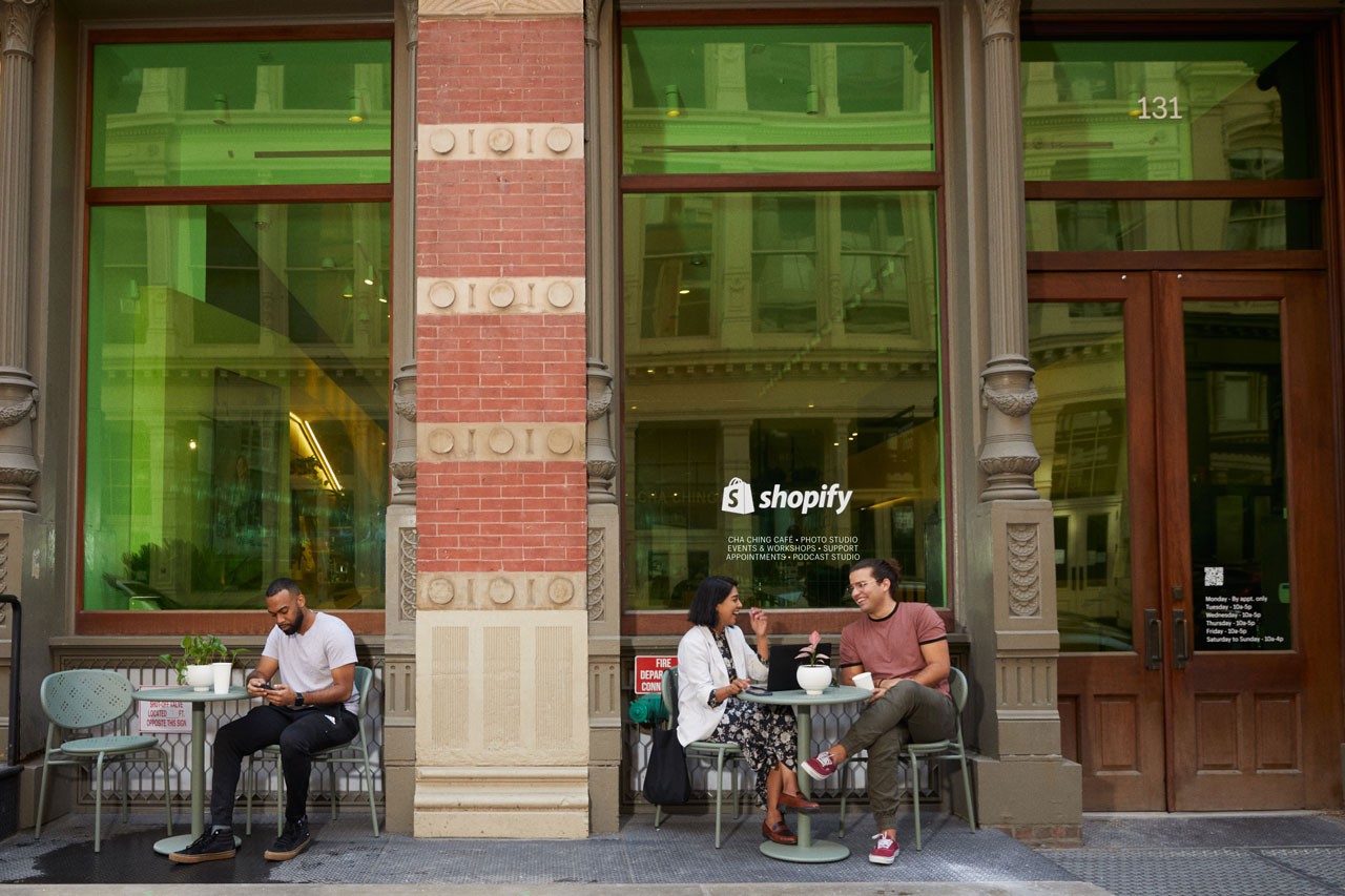 Take a Closer Look at Shopify’s Sleek New Multi-Purpose Space in NYC