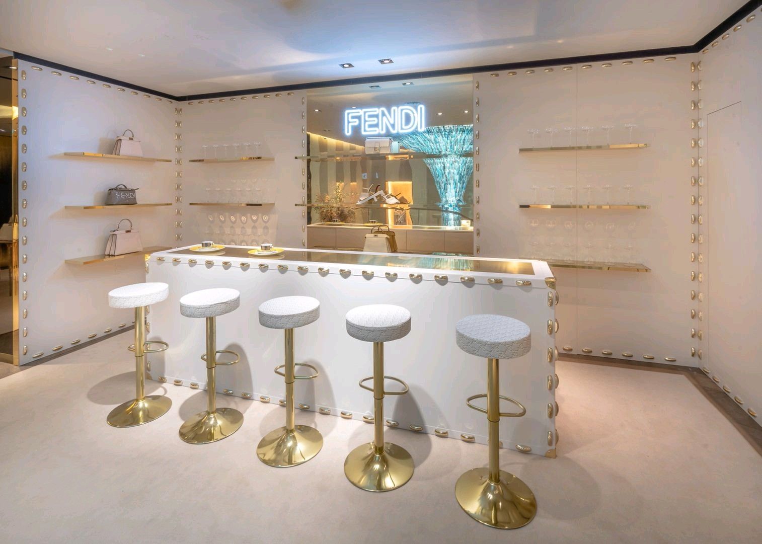FENDI opens Fendi Caffe at its store in London at New Bond Street