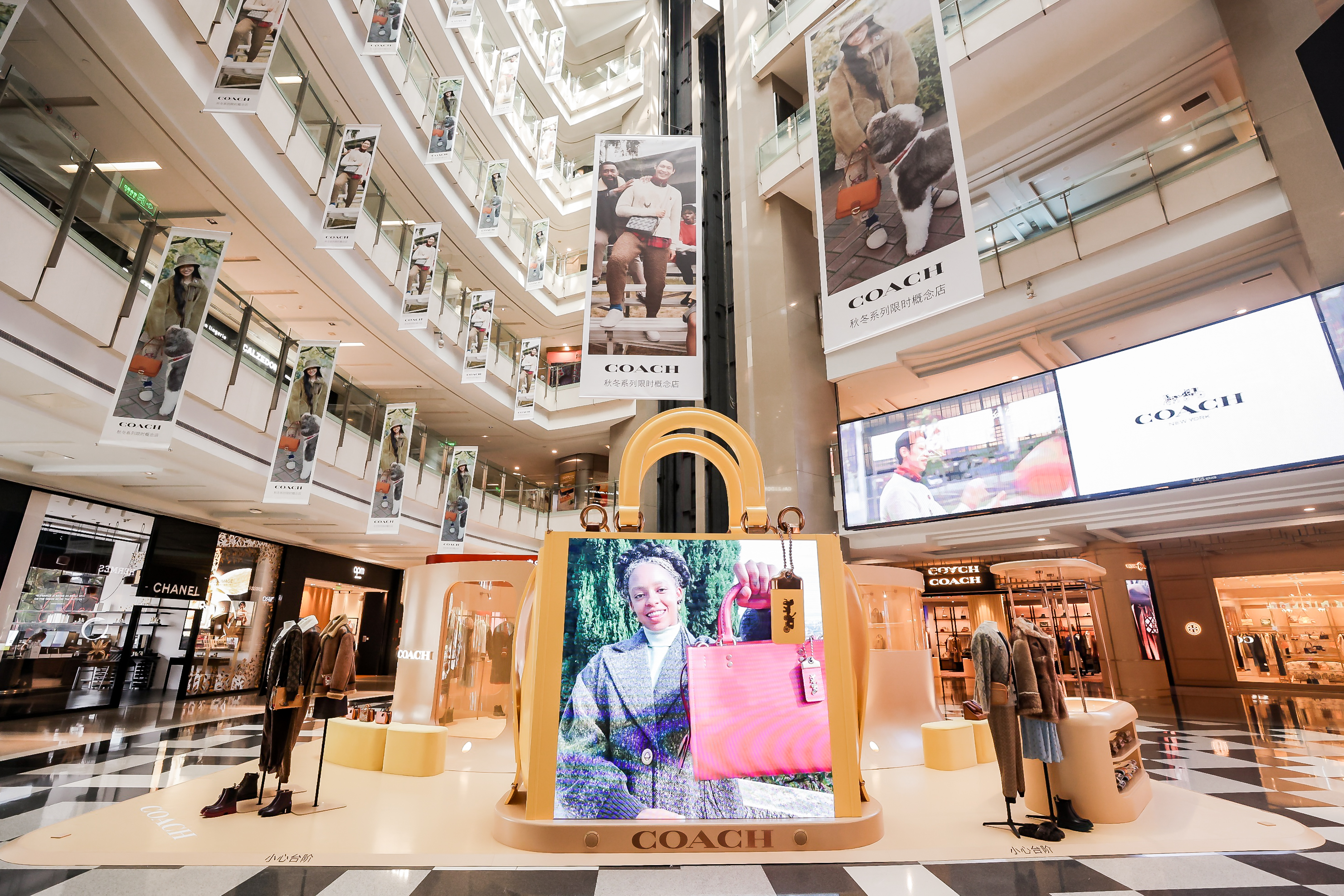 Coach launches a Immersive Rogue Pop Up in Shanghai