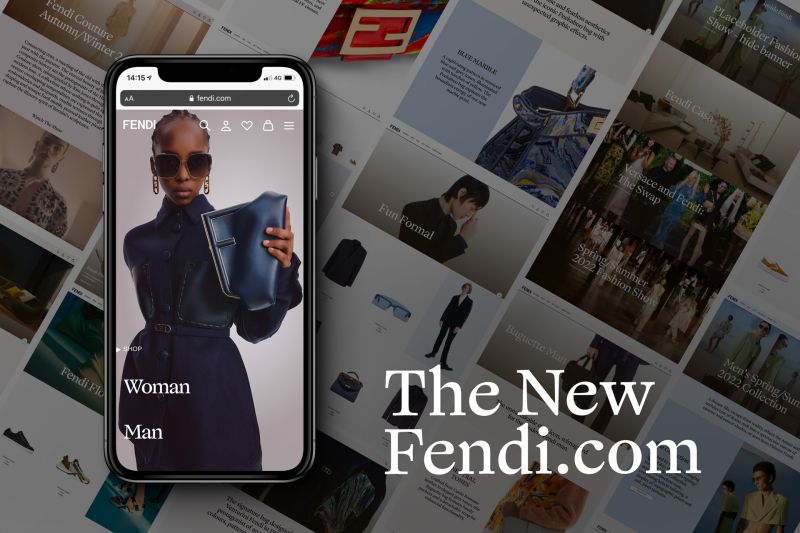 Fendi Launches New Website