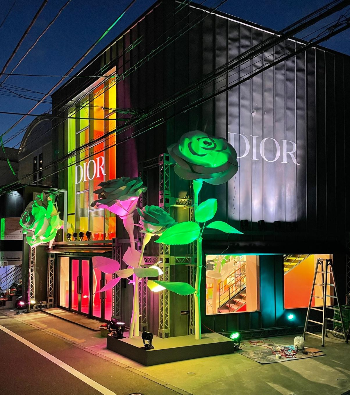 Dior’s Color Explosion Pop Up at Batsu Gallery in Omotesando