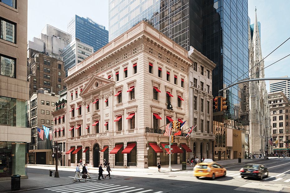 Cartier reopens flagship store in New York following extensive renovations