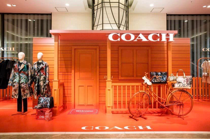 COACH “Somewhere in America” pop-up in Osaka at Hankyu Umeda