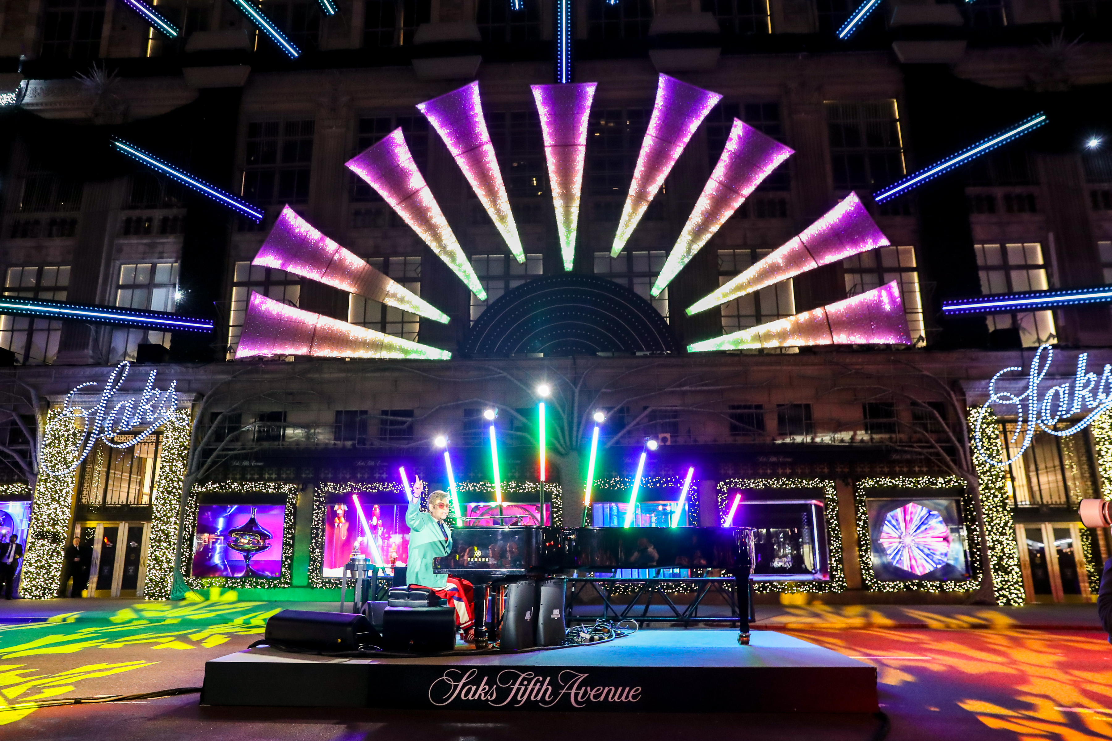 Saks Debuts 2022 Holiday Campaign Supporting the Elton John AIDS Foundation