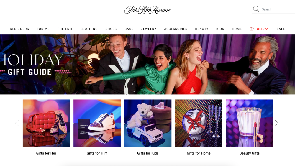 Saks Takes Its ‘Pulse’ on Holiday Shopping