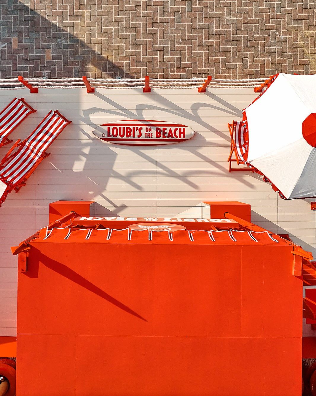 Christian Louboutin ‘Loubi’s On The Beach’ Pop-Up Beach Club, Bondi Beach Australia