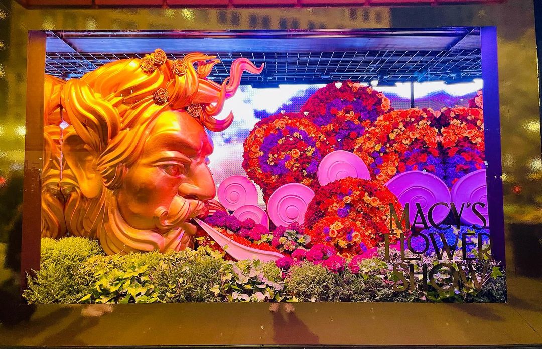 Macy’s Unveils Fresh Blooms For 48th Annual Flower Show in Partnership with Dior