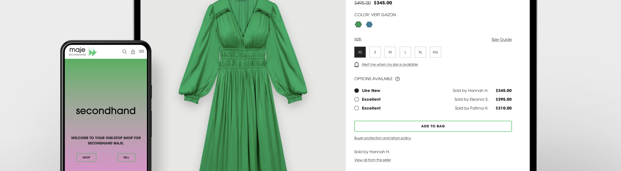 Maje Launches Resale Site in the U.S.