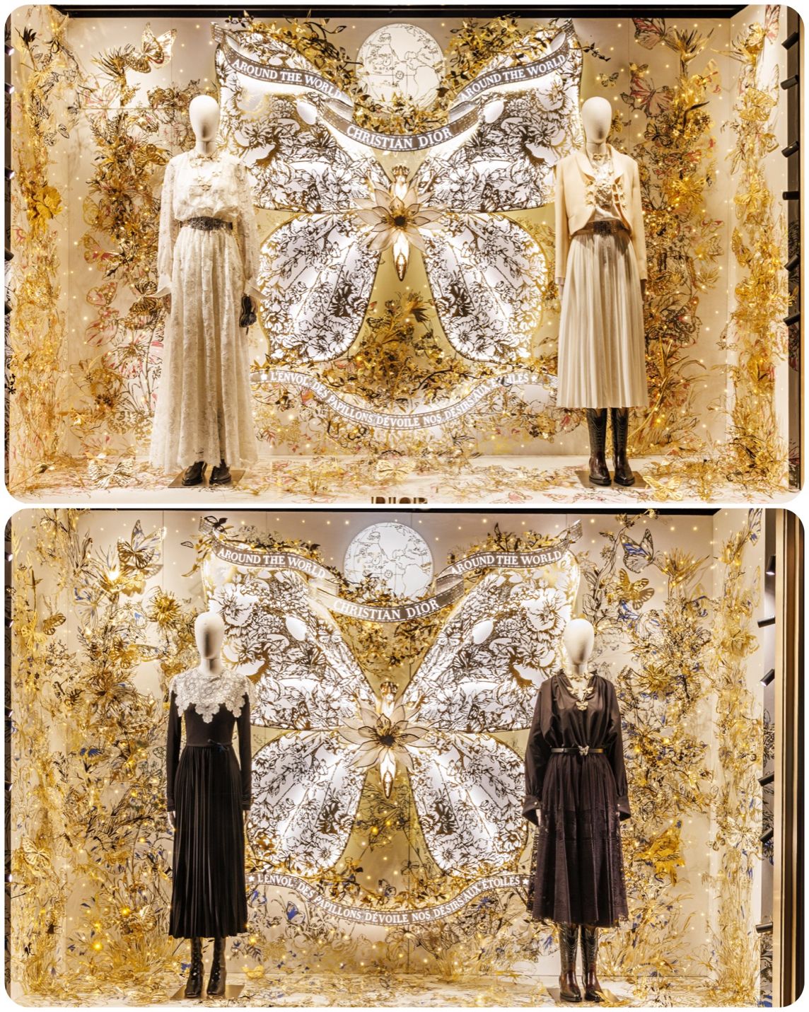 Dior Unveils 2023 Holiday Windows in Paris