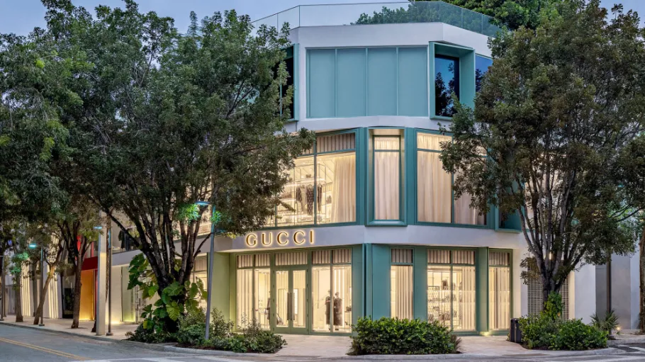 Gucci Opens Men’s-only Store in Miami’s Design District