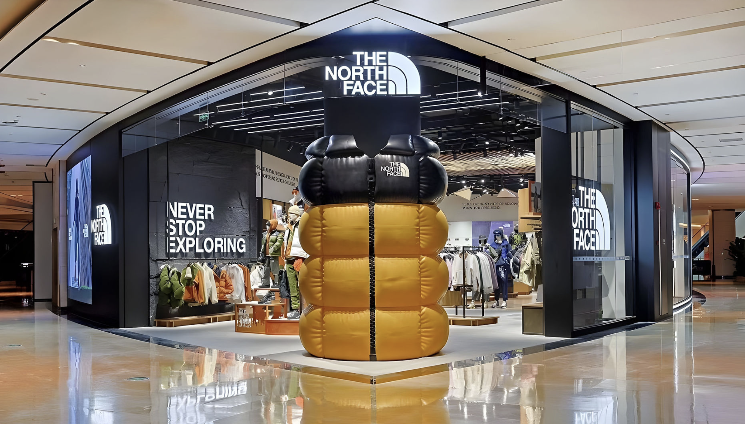 The North Face Store Concept, Century Link Shanghai China