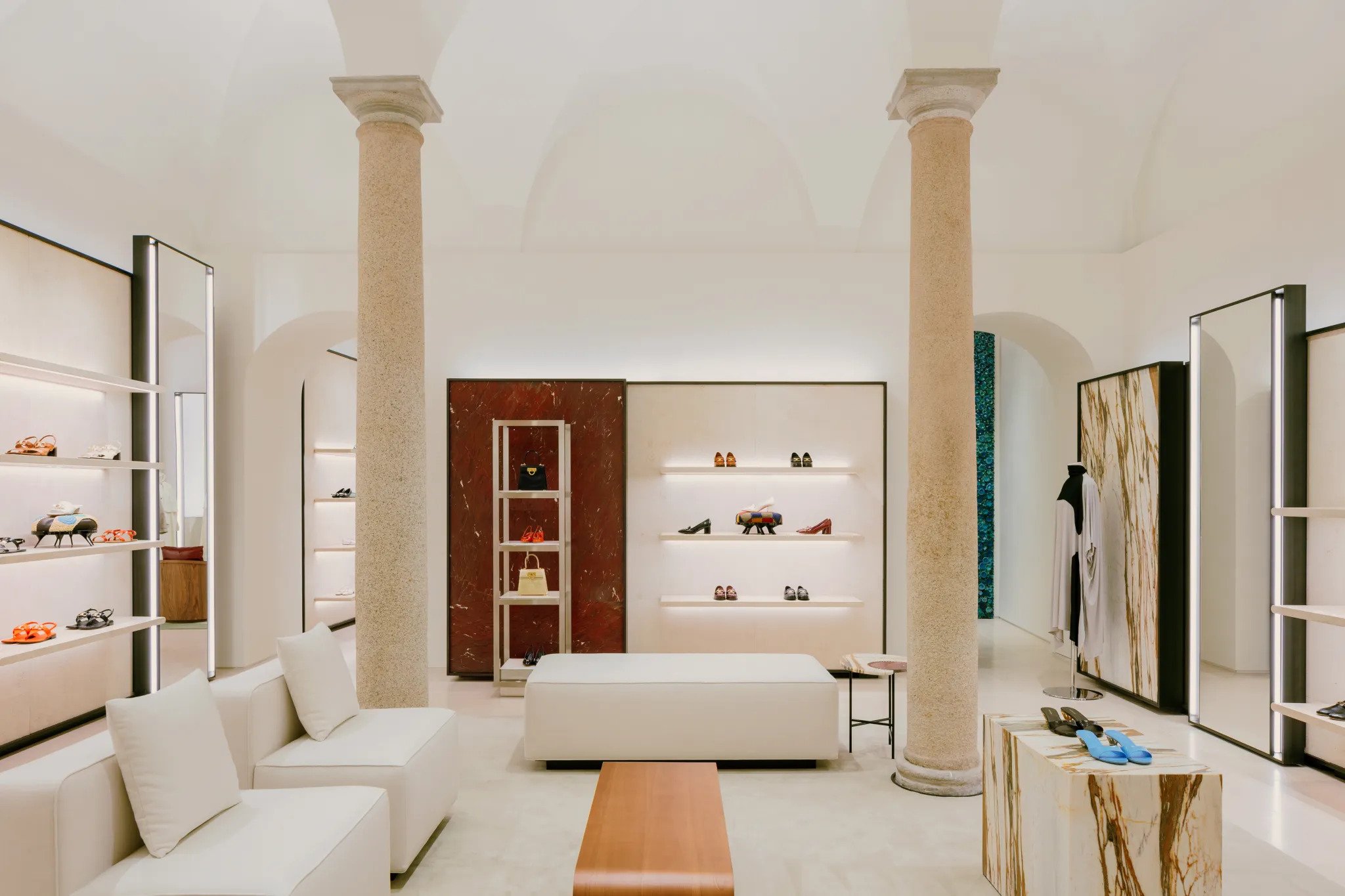 Ferragamo Presents Milan Via Montenapoleone Store by Vincent Van Duysen