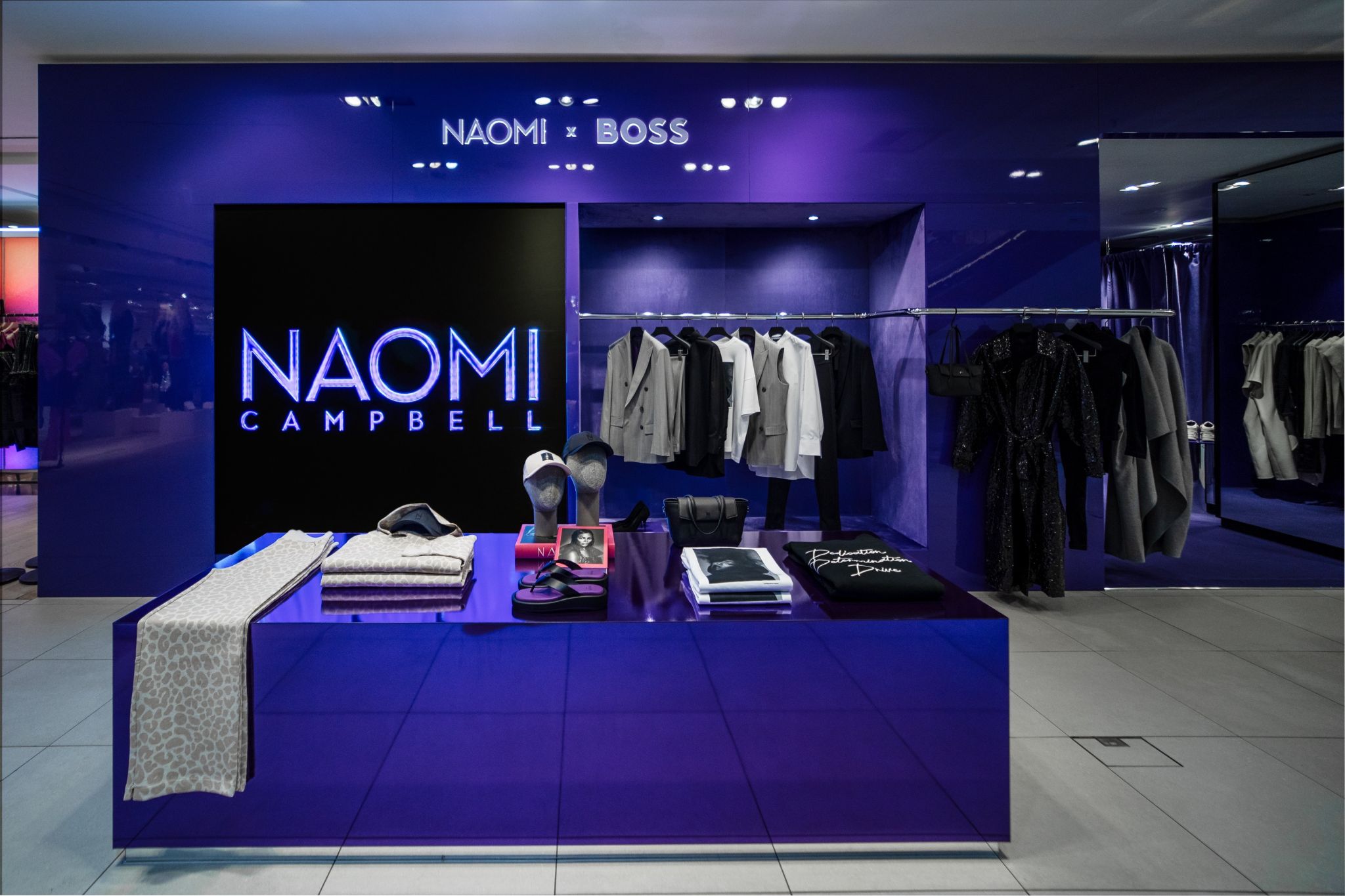 NAOMI x BOSS Pop-UP Space at the iconic Selfridges Store
