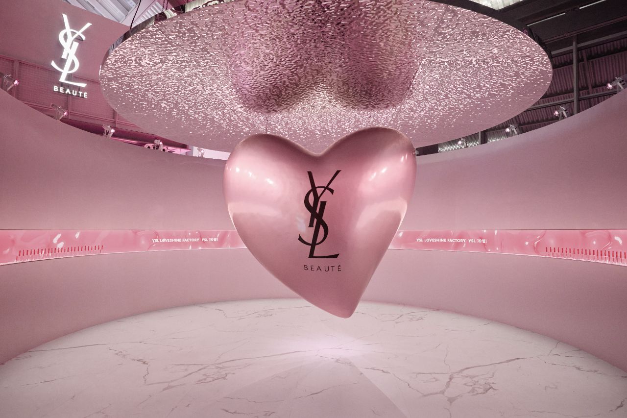 Yves Saint Laurent Beauty Loveshine Factory Exhibition Lands In Shanghai China