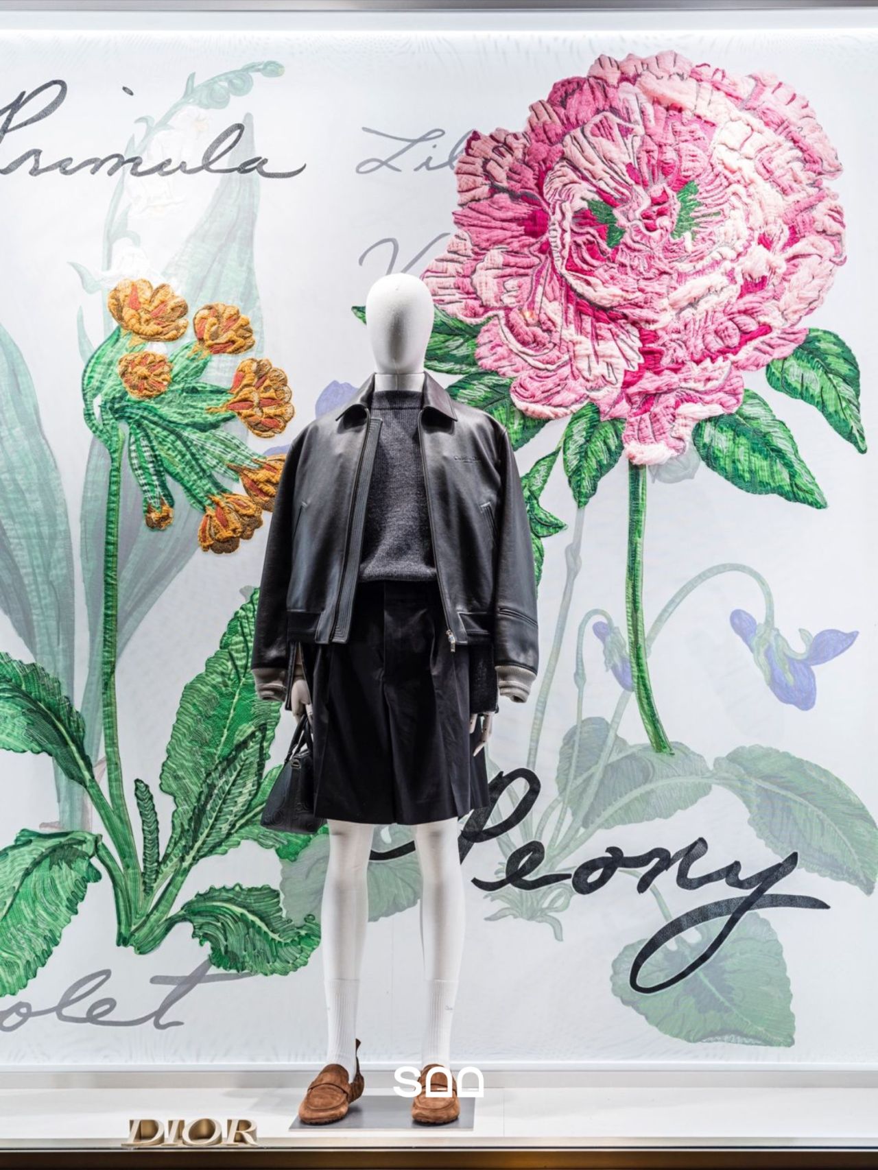 A Tapestry of Elegance: Exploring Christian Dior Couture’s Kim Jones Fall Collection Embroidered Window Display Installations