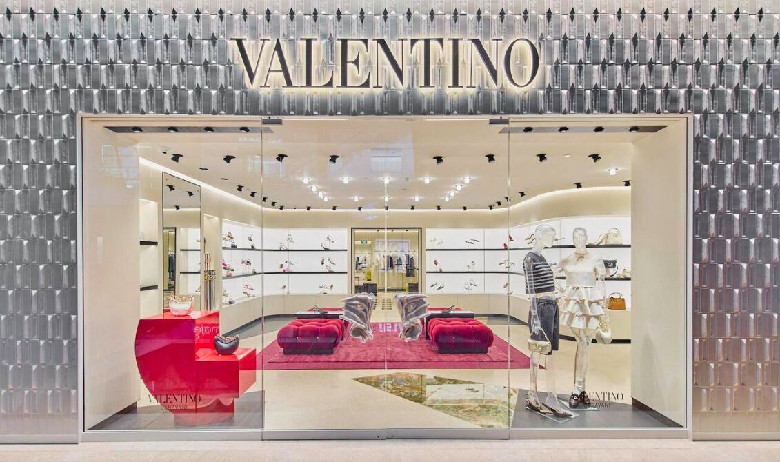 Valentino opens new flagship store in Singapore at Marina Bay Sands