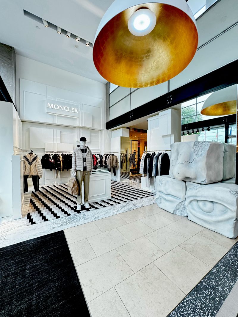 Moncler Merges Fusion and Art by Mad Display
