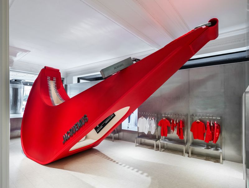A New Fashion Frontier: Jacquemus and Nike’s Striking Installation at Selfridges