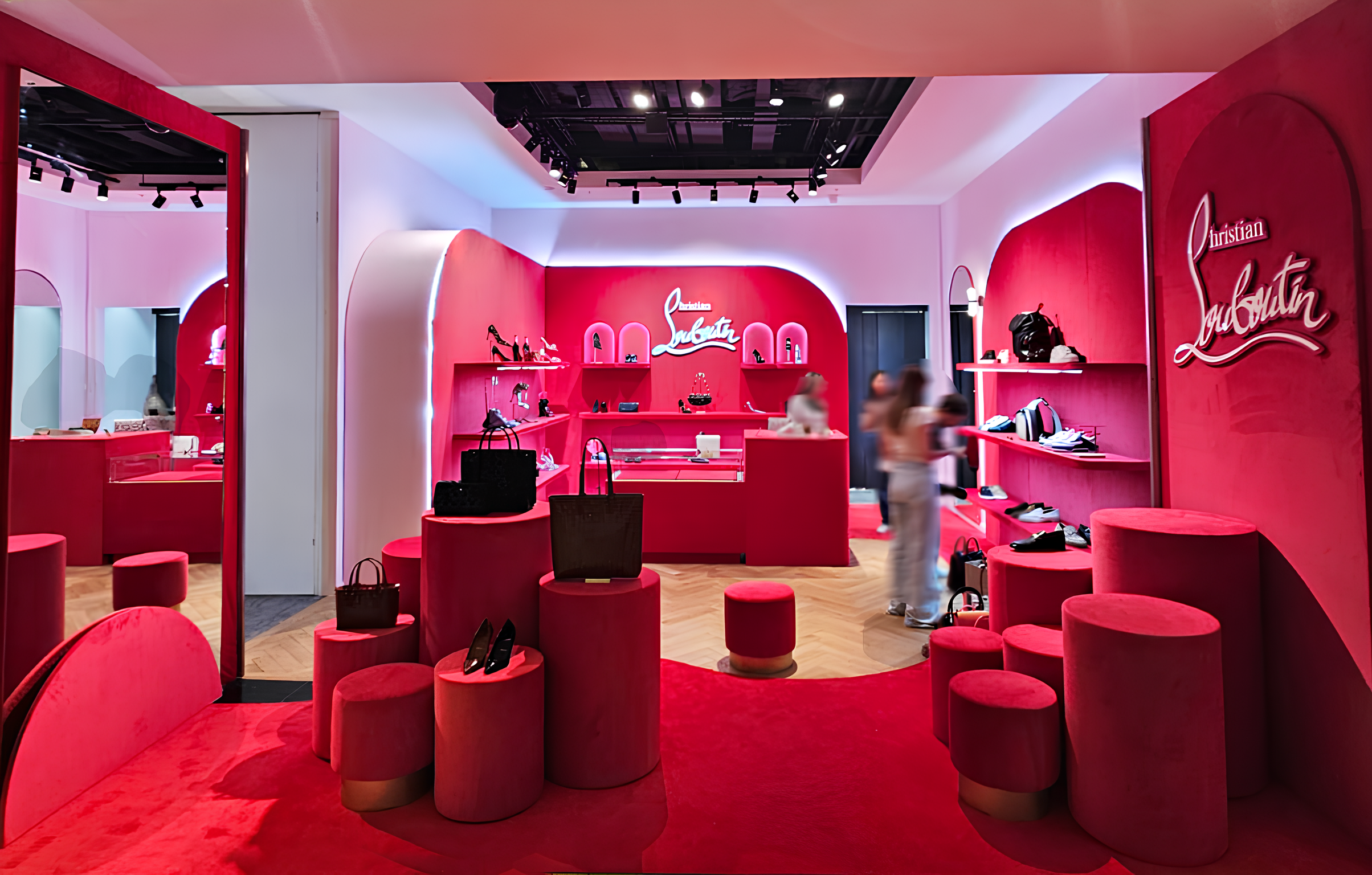 Christian Louboutin Unveils Striking Temporary Pop-Up at Selfridges