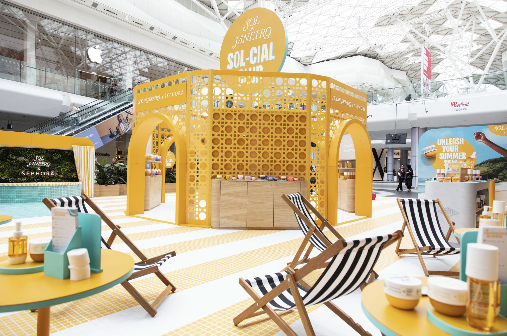 Sol De Janeiro’s Sol-cial Club Pop-Up in London: A Vibrant Experience by Harlequin Design