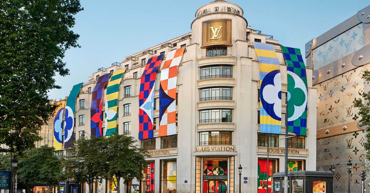 Olympic Victory Travels in Louis Vuitton