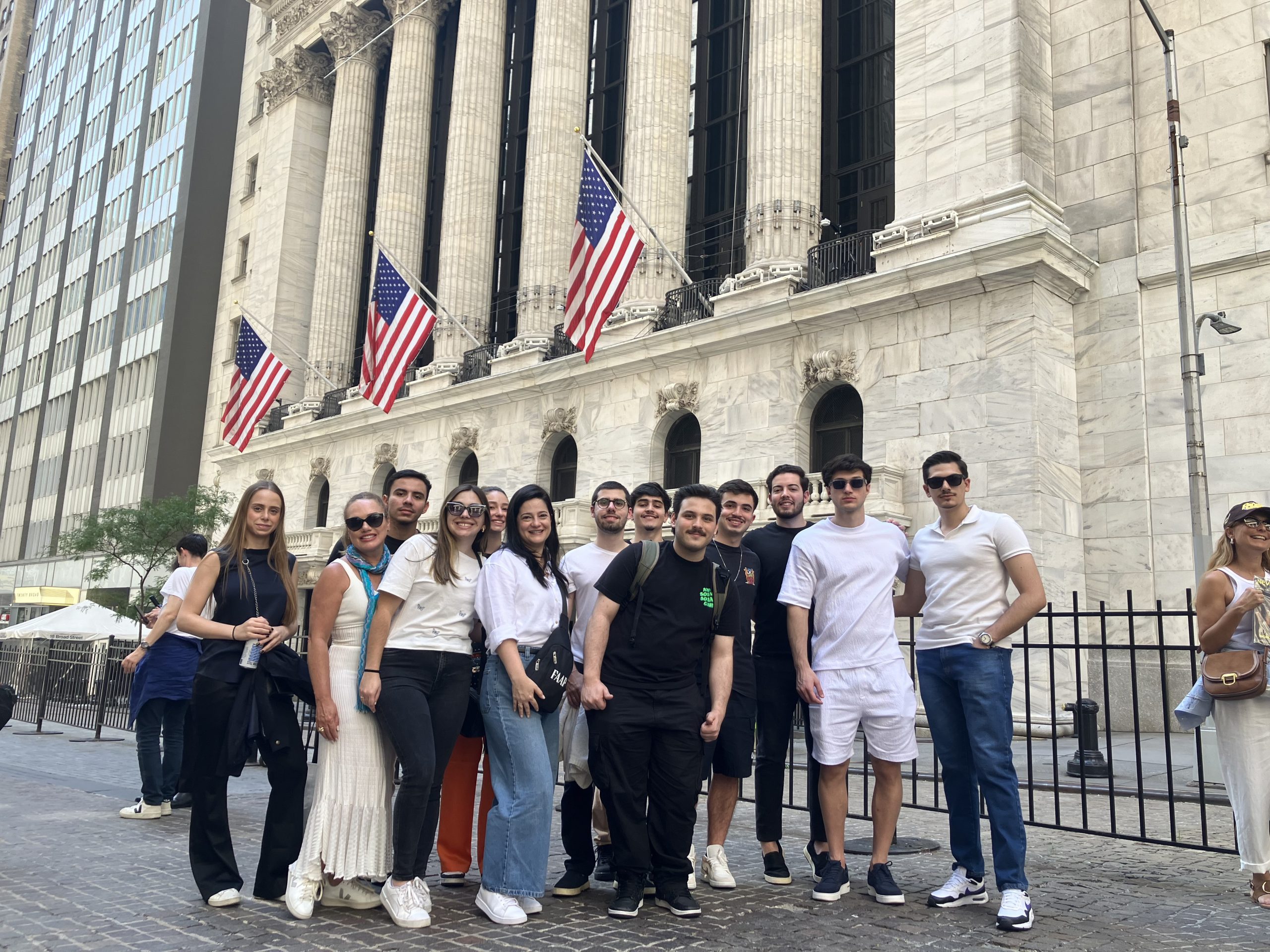 Exploring the Nexus of Finance: FAAP Students Embark on an Educational Journey through New York City’s Financial District