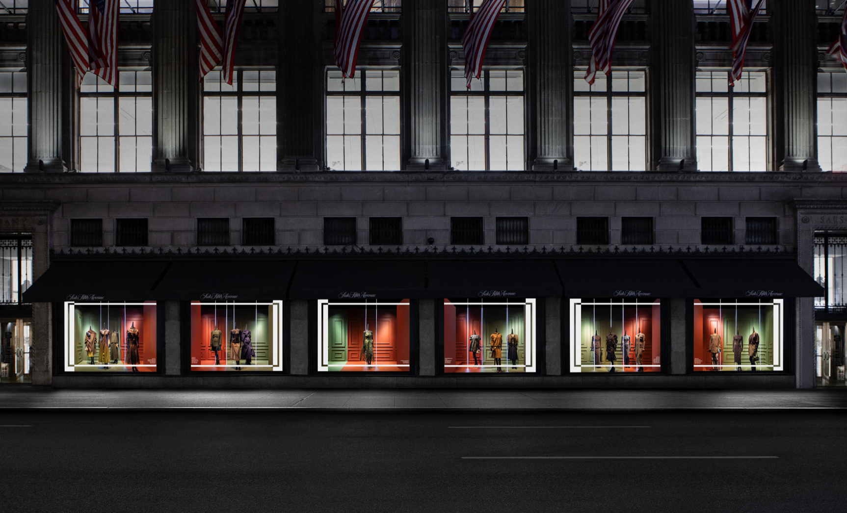 Saks Fifth Avenue Unveils Vibrant Pre-Fall Windows Designed by Connor Matz