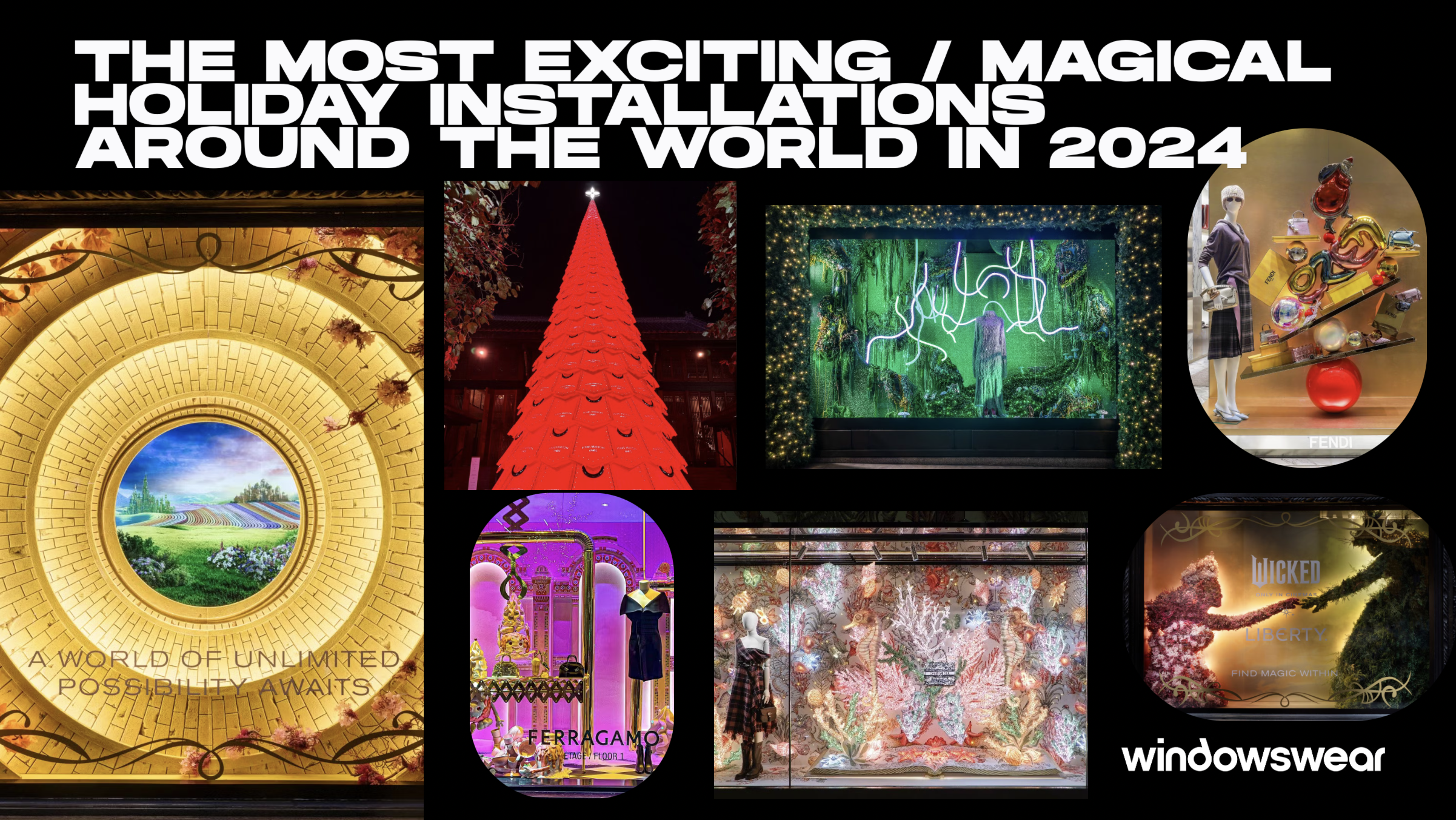 The Most Exciting / Magical Holiday Installations Around The World In 2024