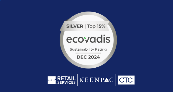 Bunzl North America Awarded EcoVadis Silver Medal for Sustainability