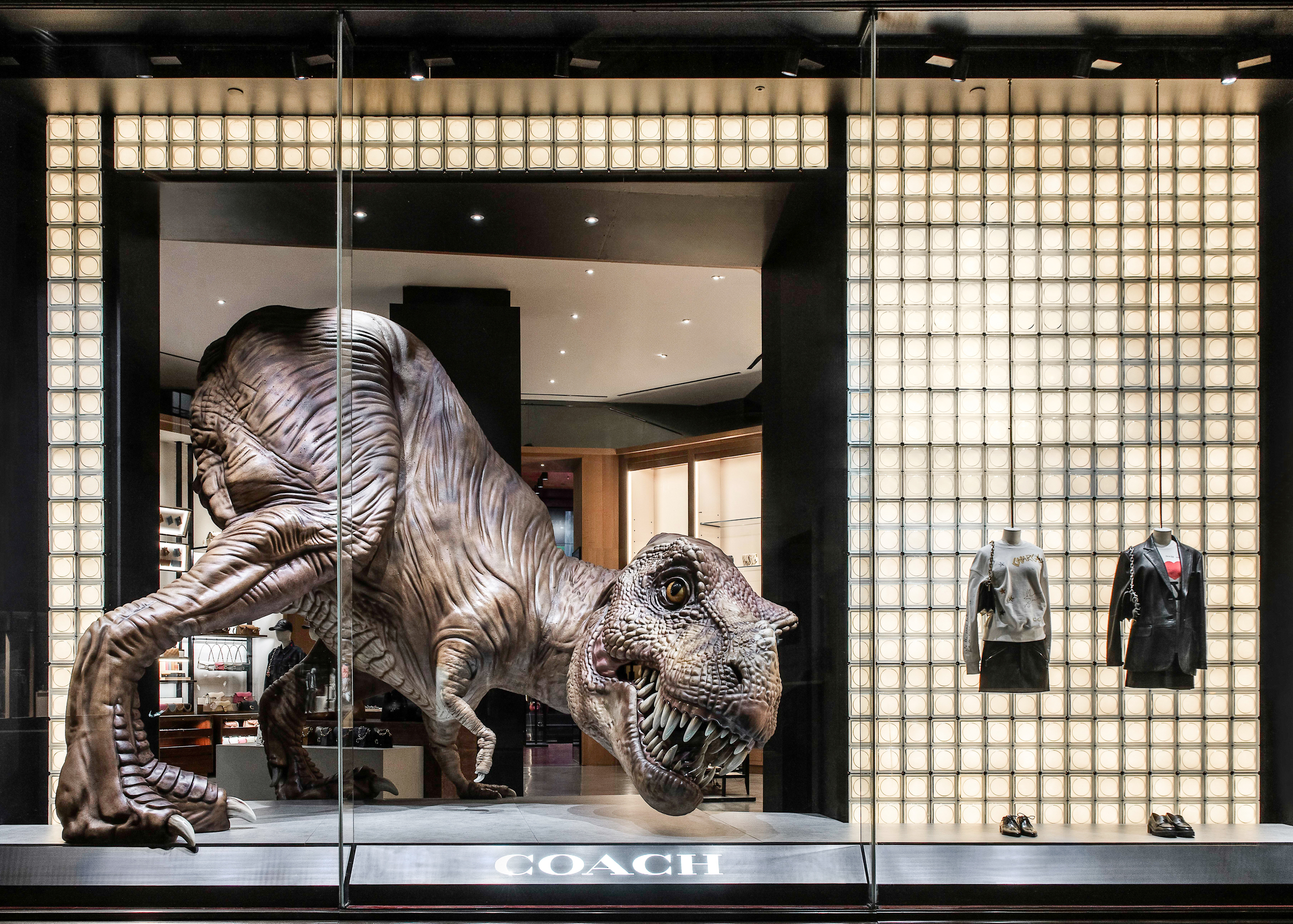 Coach Unleashes Rexy: A Larger-than-Life Installation on London’s Regent Street
