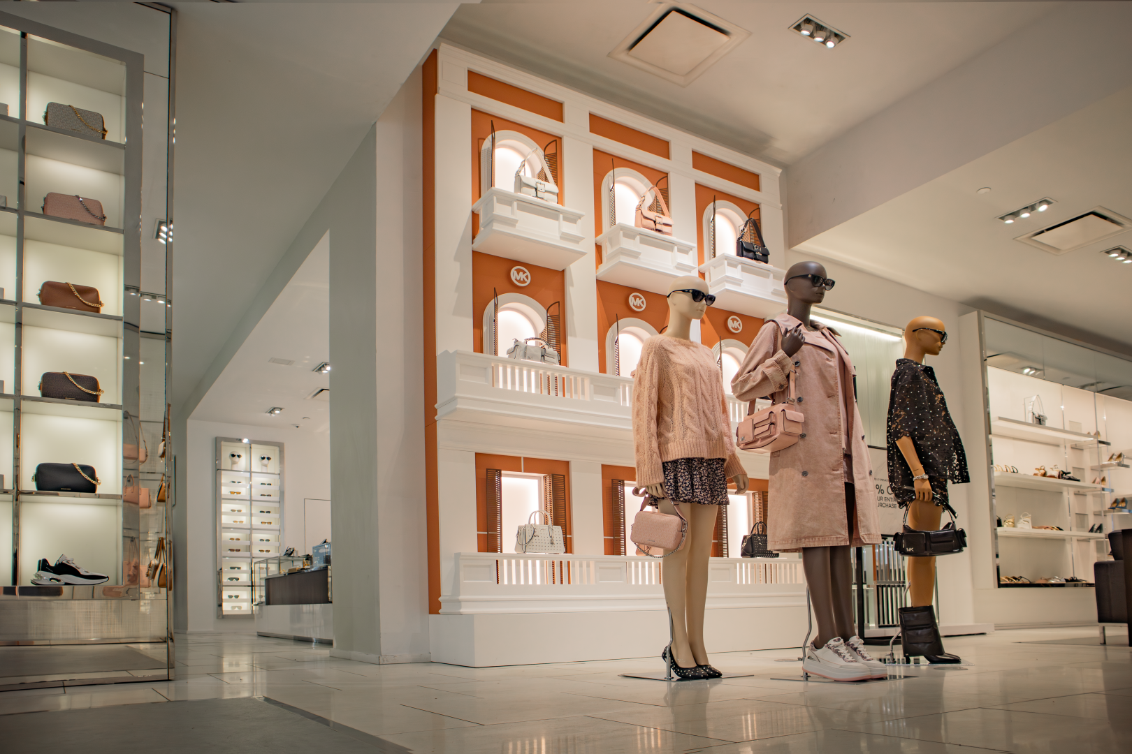 Michael Kors Elevates In-Store Experience with Chic Architectural Display