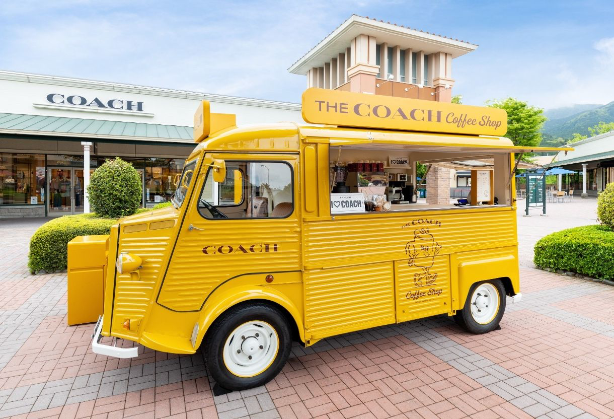 Coach Debuts First-Ever Coffee Truck Experience in Gotemba, Japan