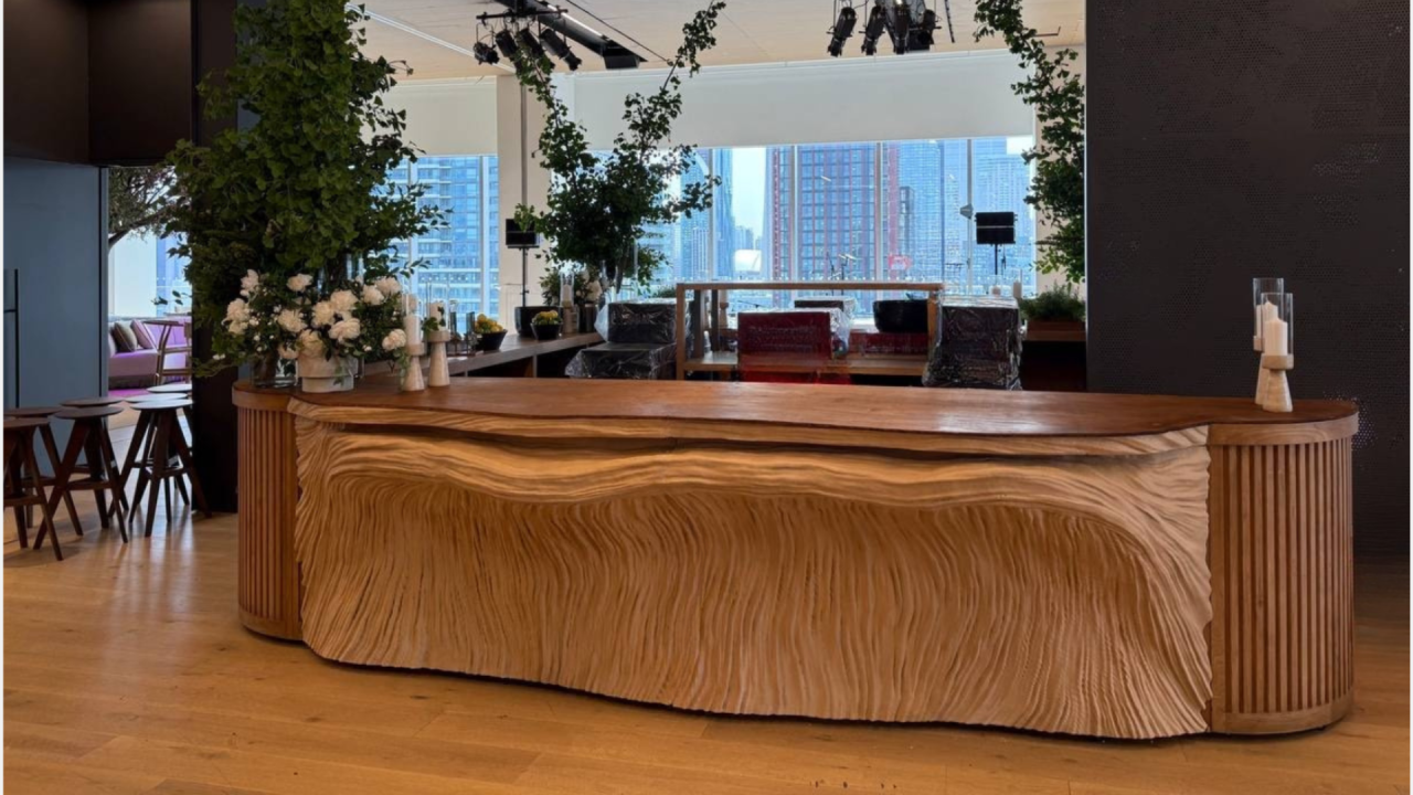 From Algorithm to Art: Crafting an AI-Designed Bar Table