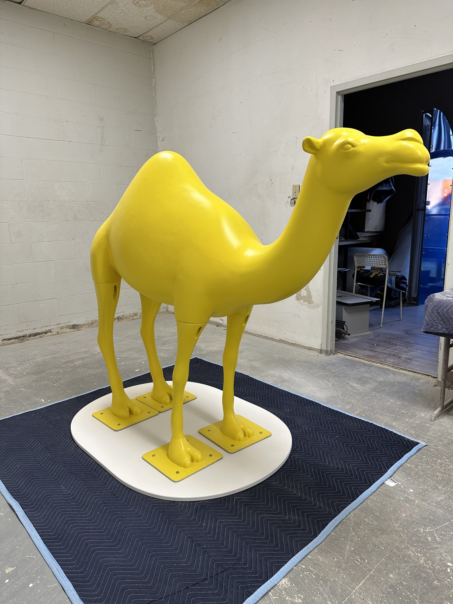 Custom Engineered Arts Brings a Striking Camel Installation to Life