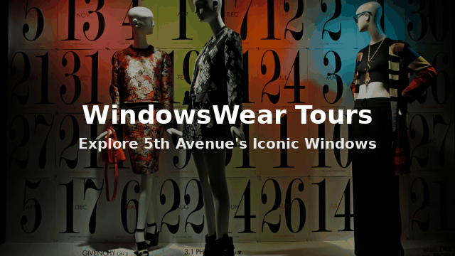 WindowsWear Announces Fall & Winter 2025 New York City Tour Schedules โ๏ธ๐