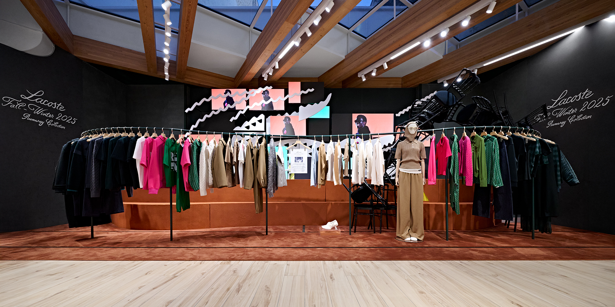 Lacoste Fall/Winter 2025 Fashion Show Collection — Champs-Élysées, Paris