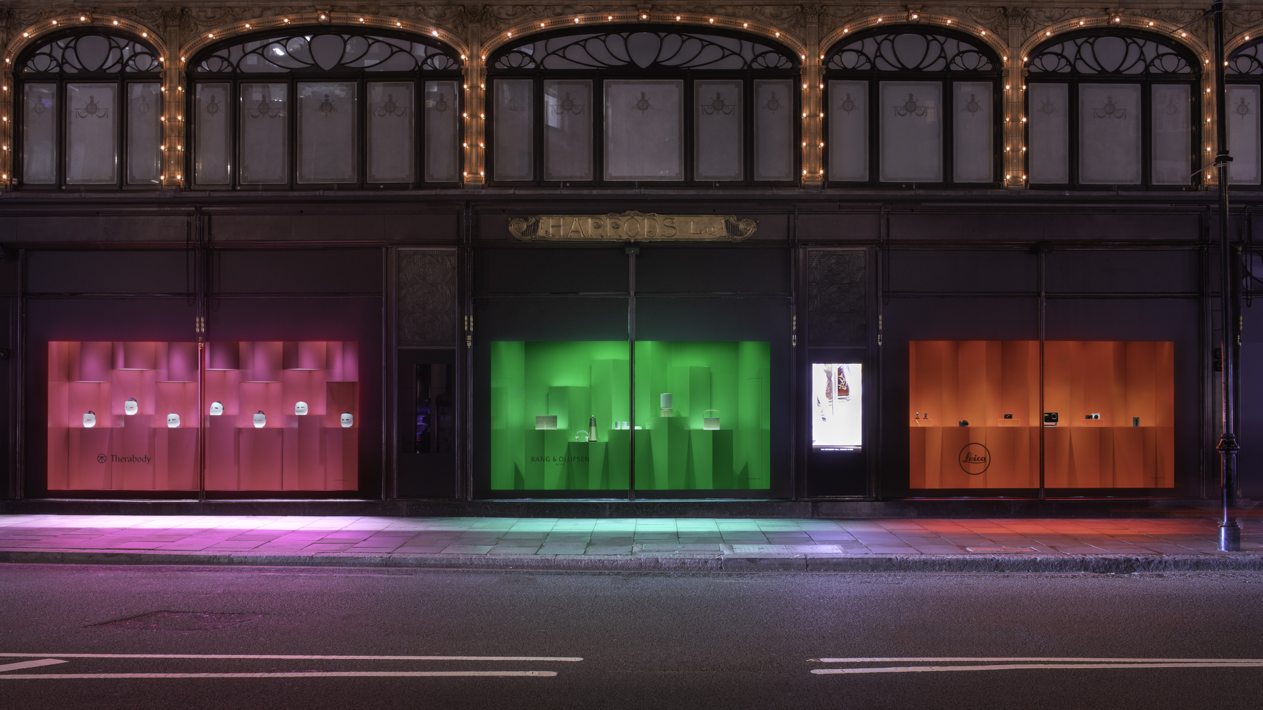 Harrods Technology Windows by Harlequin Design