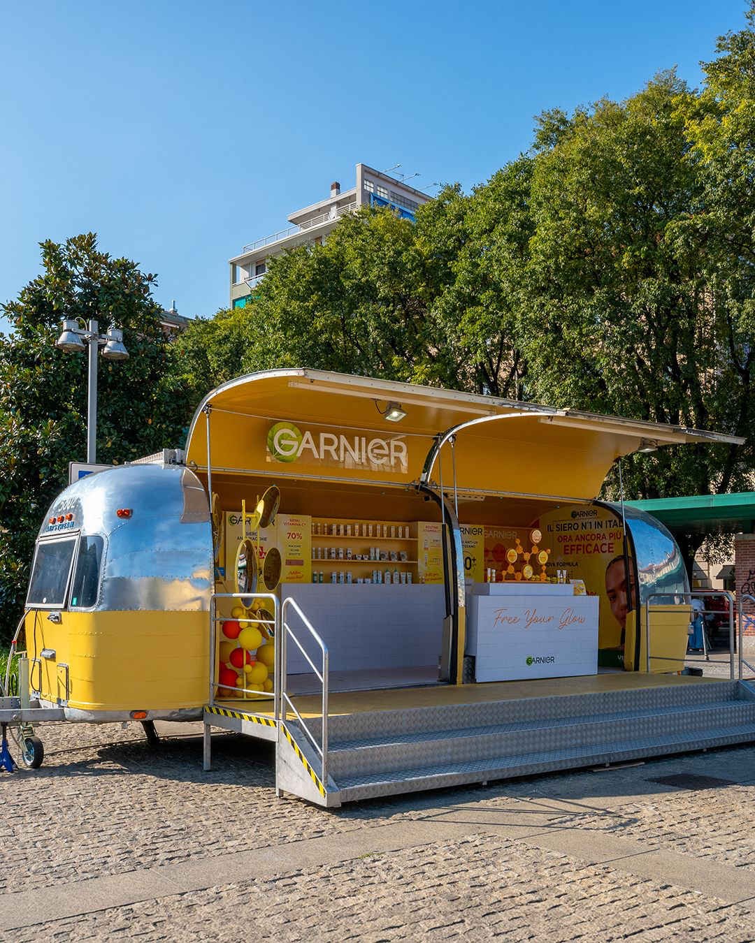Garnier by L’Oréal — Pop-Up Experience by Harlequin Design