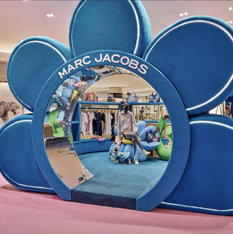 Marc Jacobs Brings Playful Pop Art to Life with Vibrant In-Store Installation