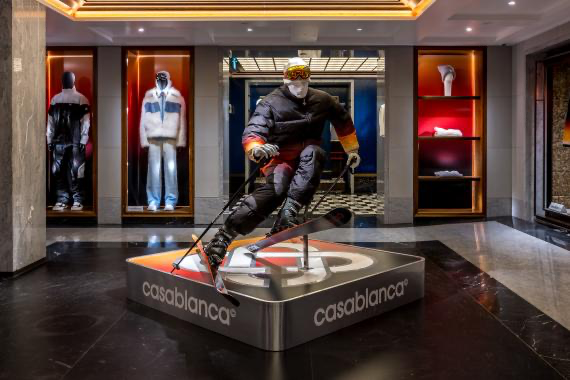 Casablanca Ski Capsule at Harrods Mens: A Vivid Exploration of Escapism, Elegance, and Alpine Fantasy