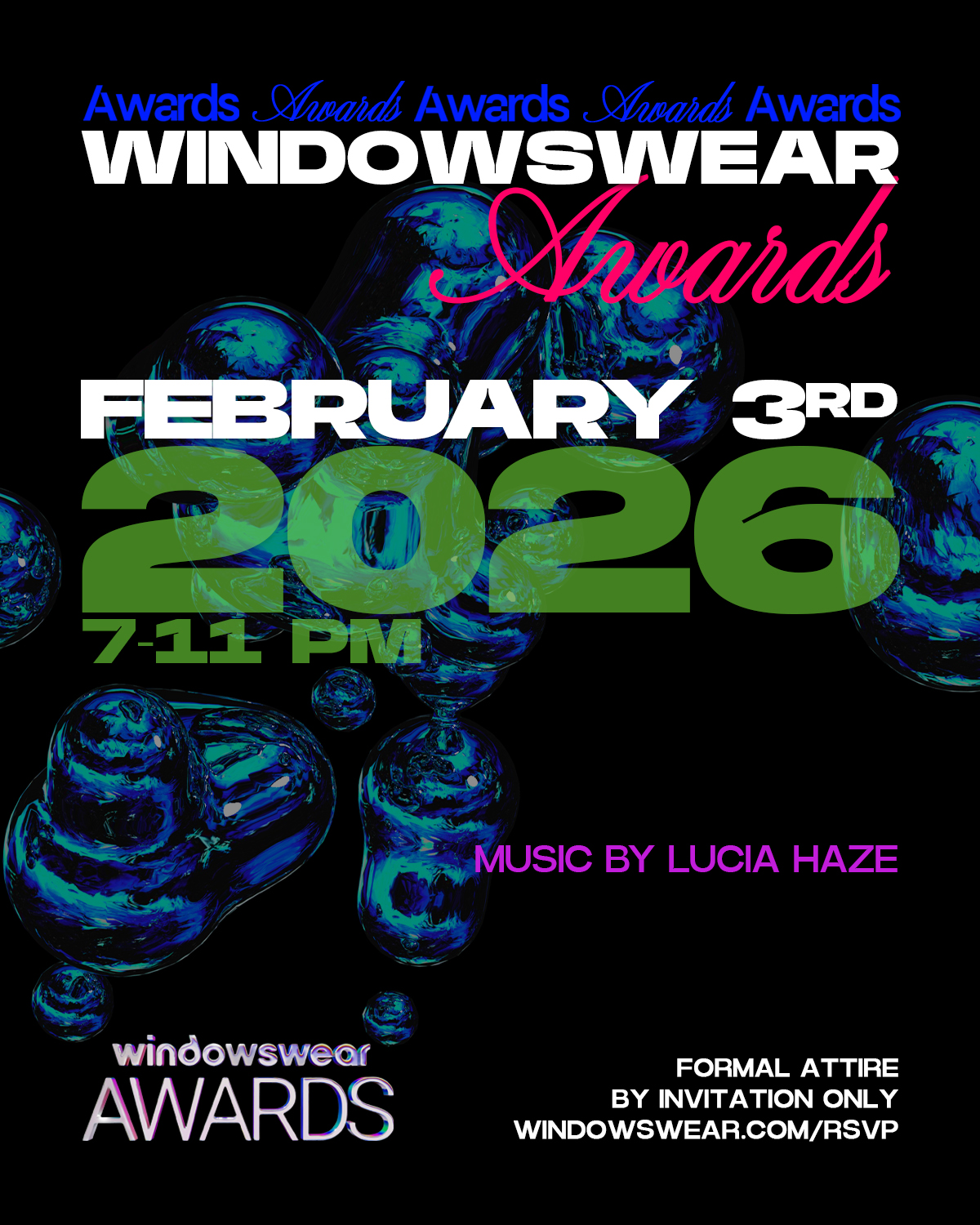 RSVP For The WindowsWear Awards In New York City On February 3, 2026!