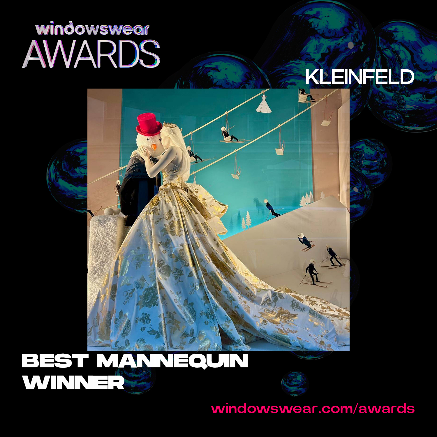 Kleinfeld Wins Best Mannequin at the WindowsWear Awards 2026