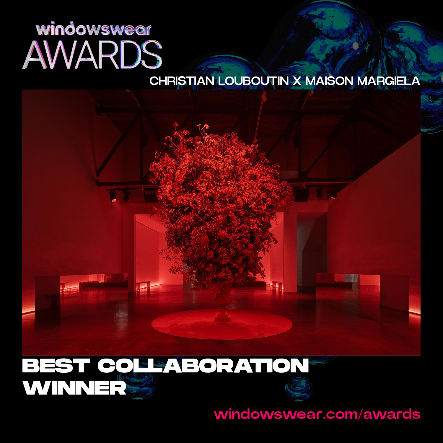 Christian Louboutin x Maison Margiela Wins Best Collaboration at the WindowsWear Awards 2026