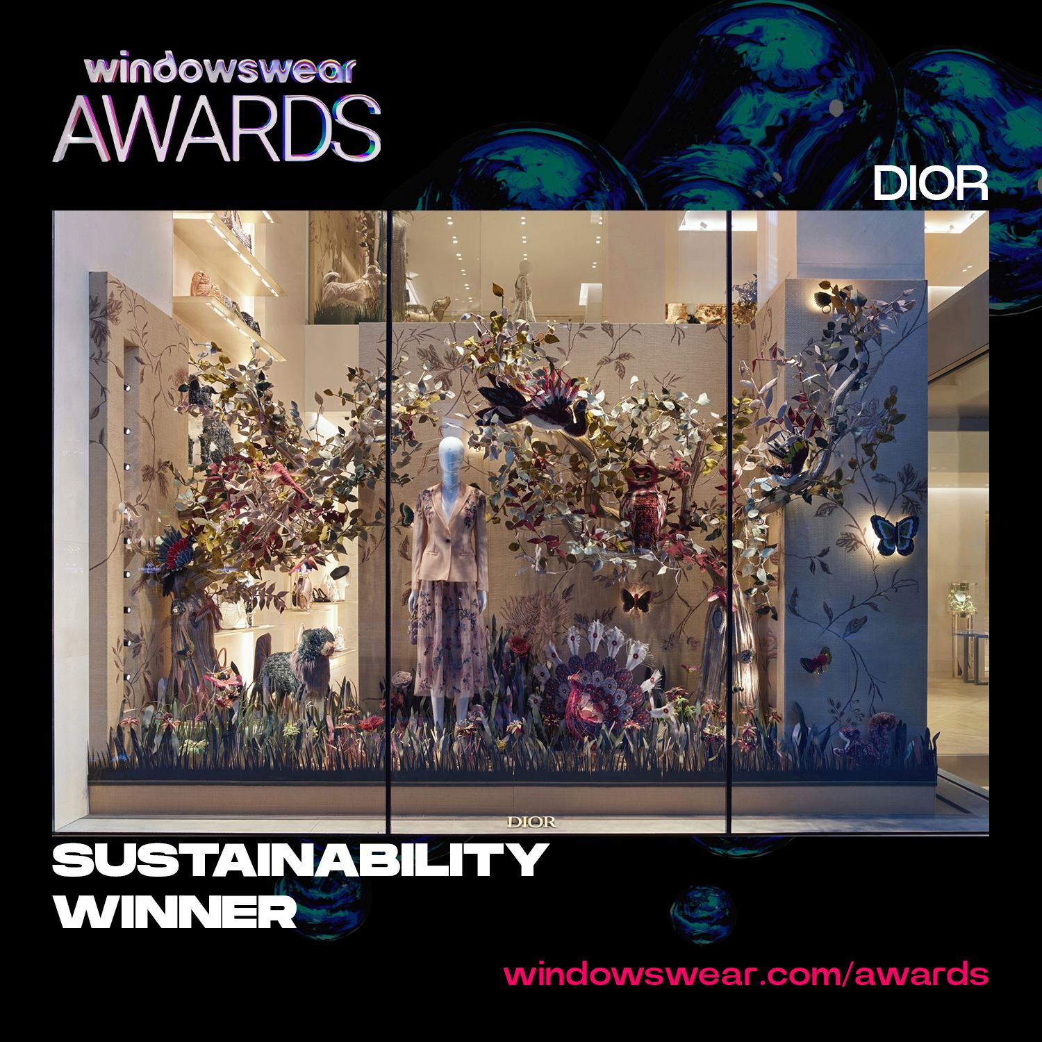 Dior Wins Best Sustainability at the WindowsWear Awards 2026