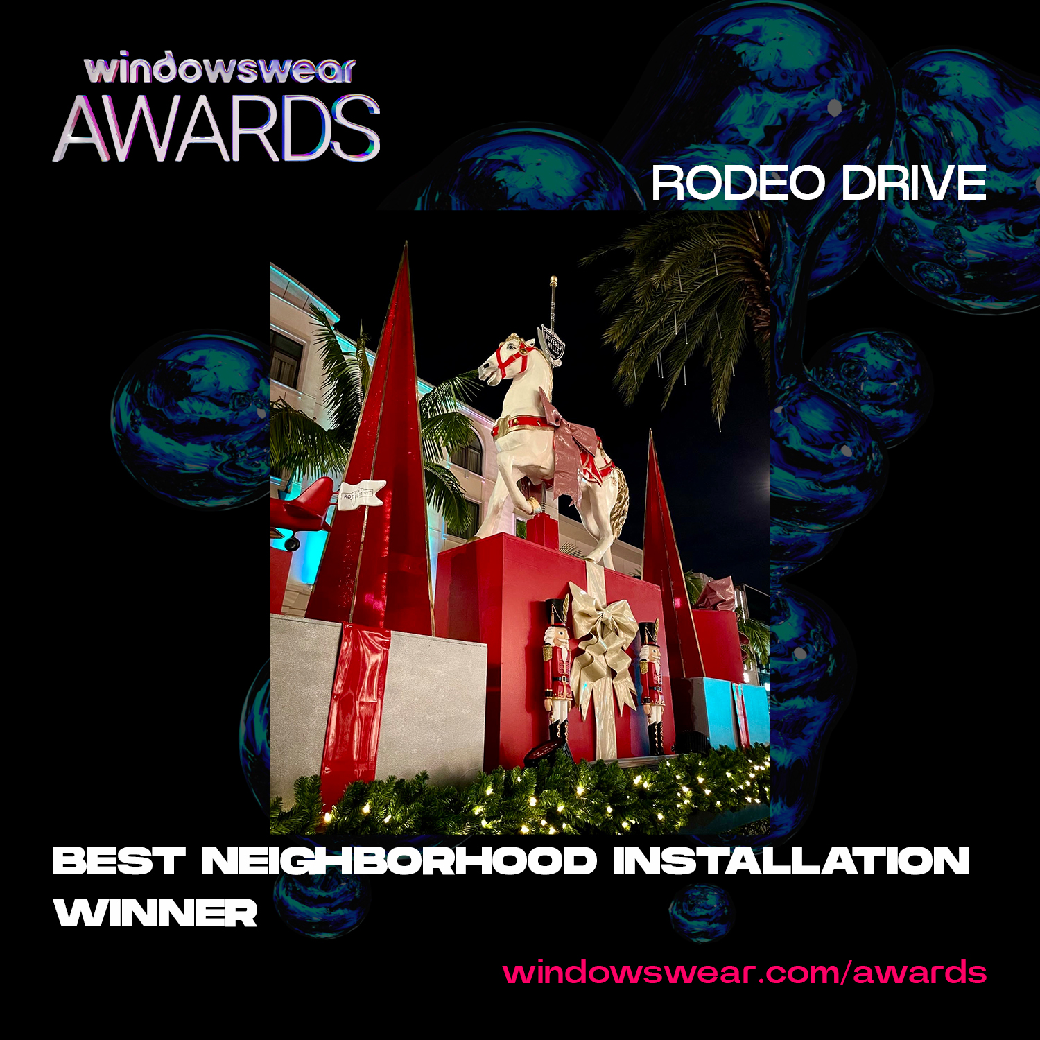 Rodeo Drive Wins Best Neighborhood Installation at the WindowsWear Awards 2026